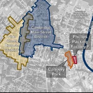cannery park overhead map