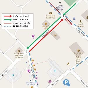 High Street Closure Map Week of June 3