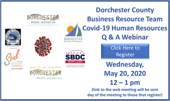 Dorchester County Business Resource Team Covid19 Human Resources Q & A Webinar