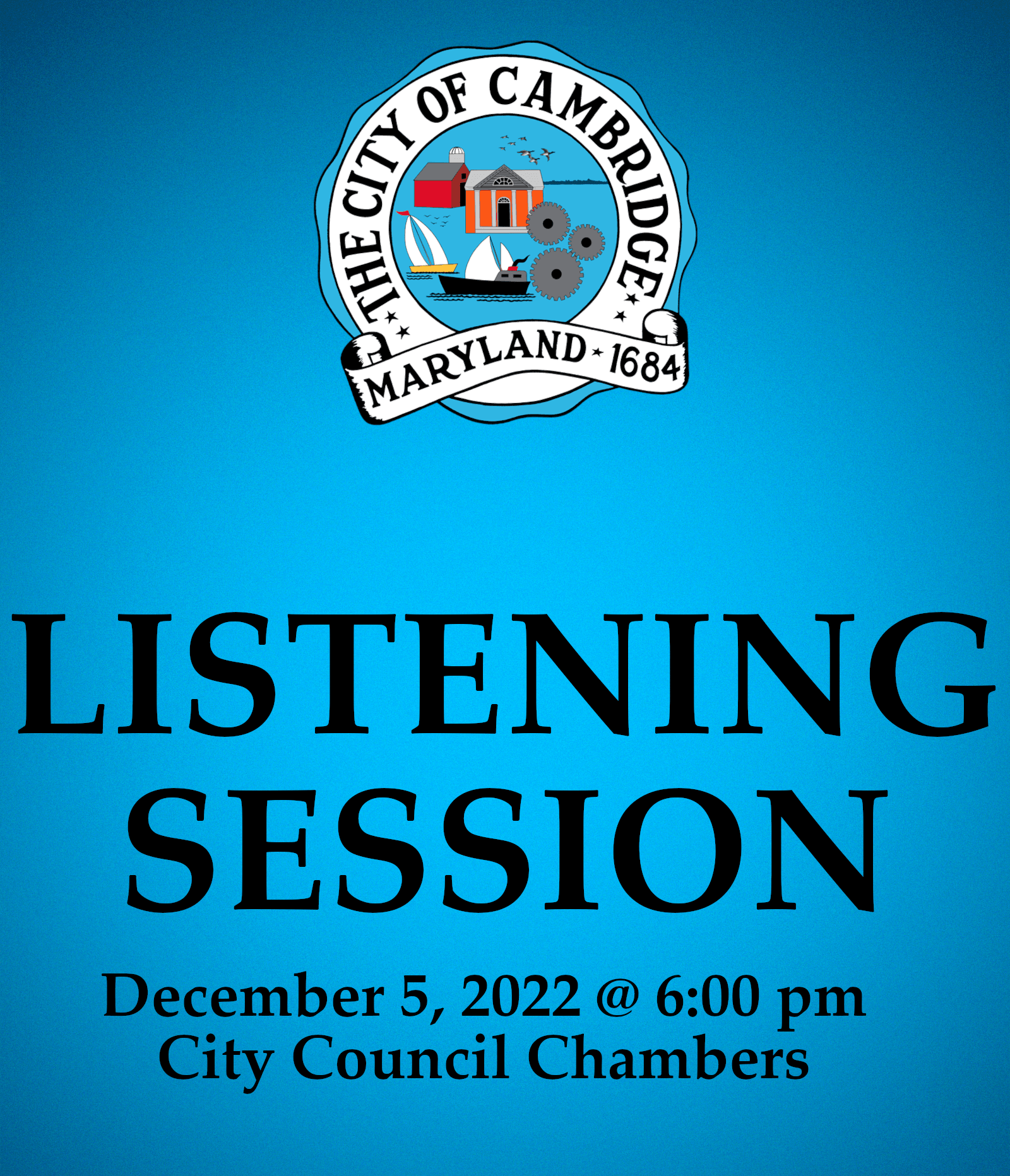 City of Cambridge Listening Session