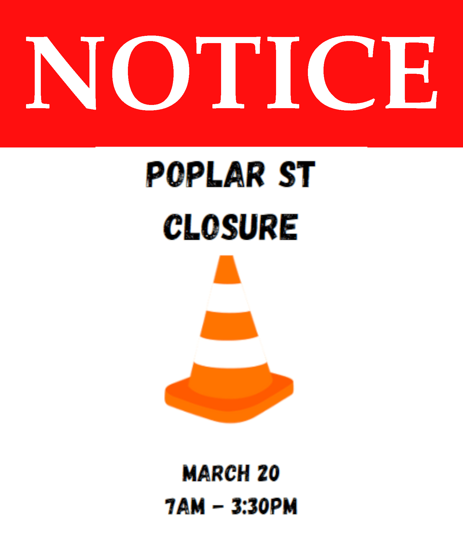 City of Cambridge Closure Announcement