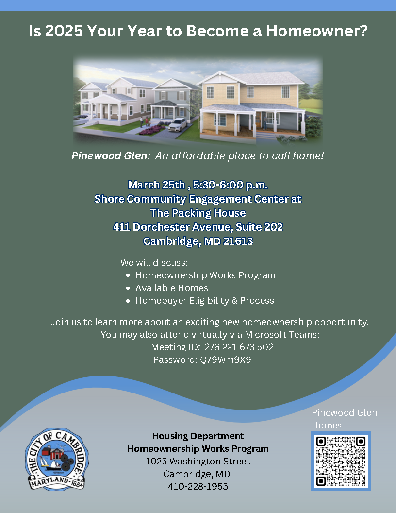 March Homeowners Workshop Meeting