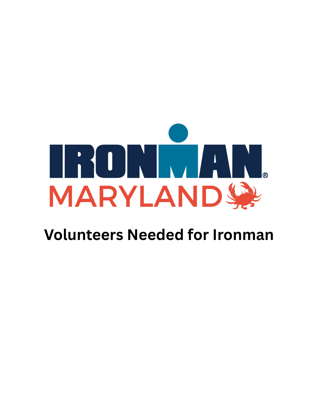 Volunteers needed for Ironman September 20, 2025