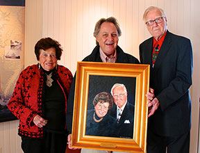 Rufus and Loraine Todd with their Portrait