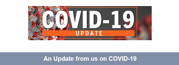 An update from us on COvid-19